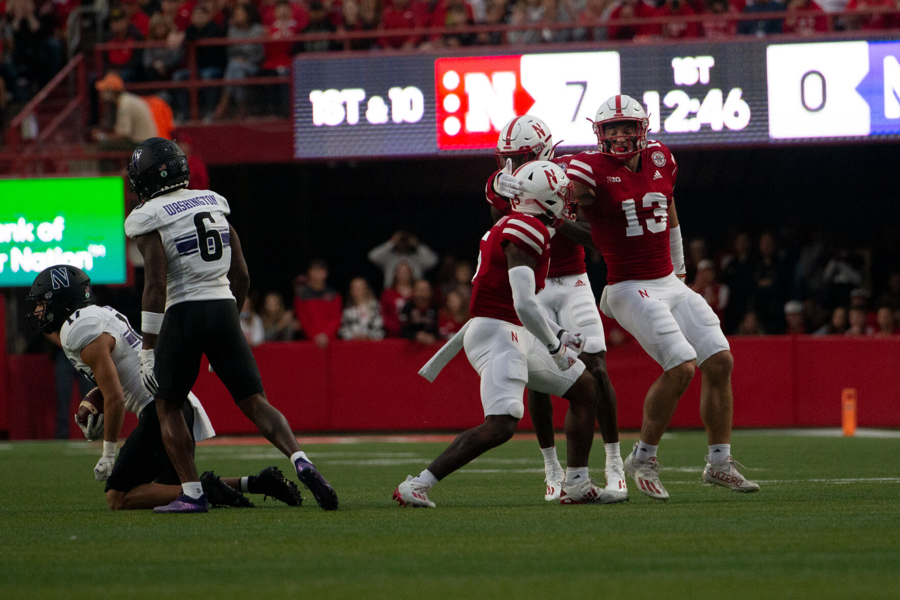 Nebraska vs. Northwestern Football Photo No. 8